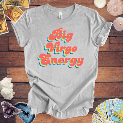 T-Shirt Athletic Heather / S Big Virgo Energy T-Shirt