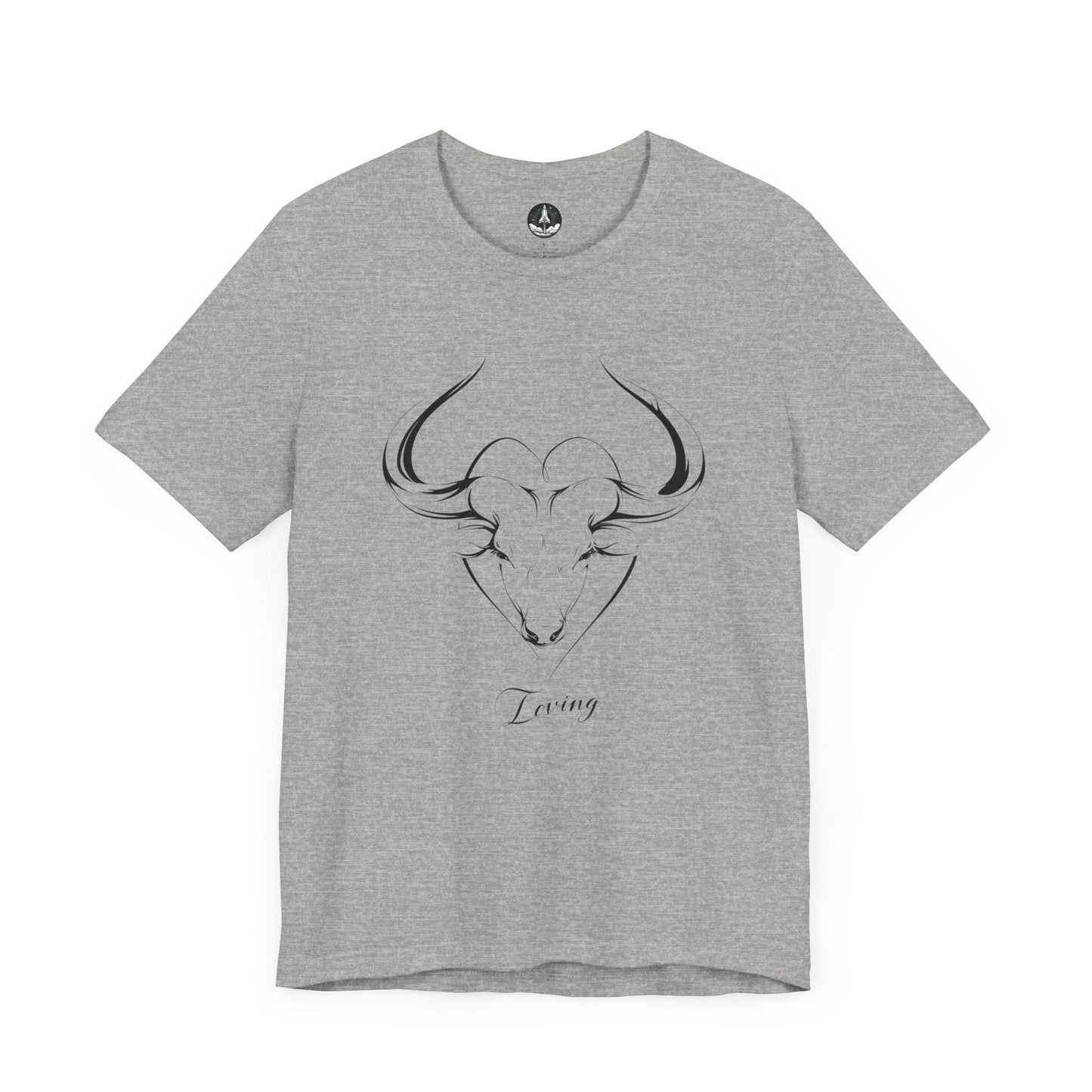 T-Shirt Athletic Heather / S Embrace of Love: Taurus Connection T-Shirt