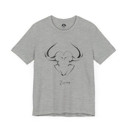 T-Shirt Athletic Heather / S Embrace of Love: Taurus Connection T-Shirt