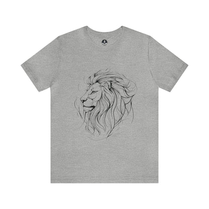 T-Shirt Athletic Heather / S Leo Lions T-Shirt