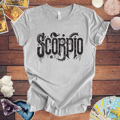 T-Shirt Athletic Heather / S Shadow Strike Scorpio TShirt: Enigmatic Power