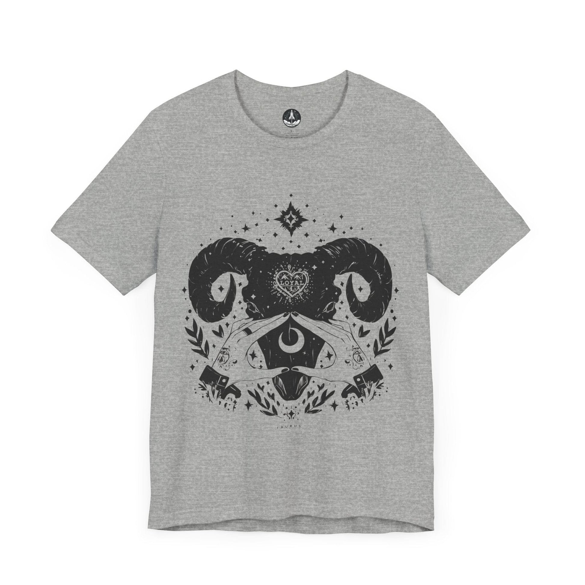 T-Shirt Athletic Heather / S Taurus Loyalty: The Astrological Companion T-Shirt