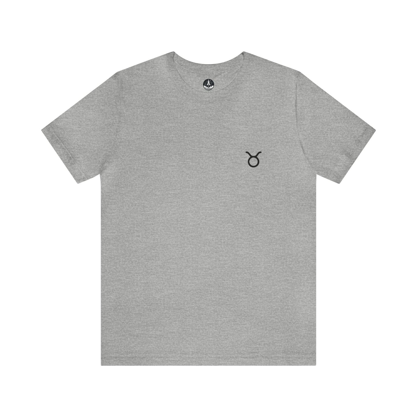 T-Shirt Athletic Heather / S Taurus Zodiac Essence T-Shirt: Sophistication Meets Comfort for the Grounded Soul