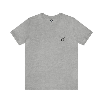 T-Shirt Athletic Heather / S Taurus Zodiac Essence T-Shirt: Sophistication Meets Comfort for the Grounded Soul