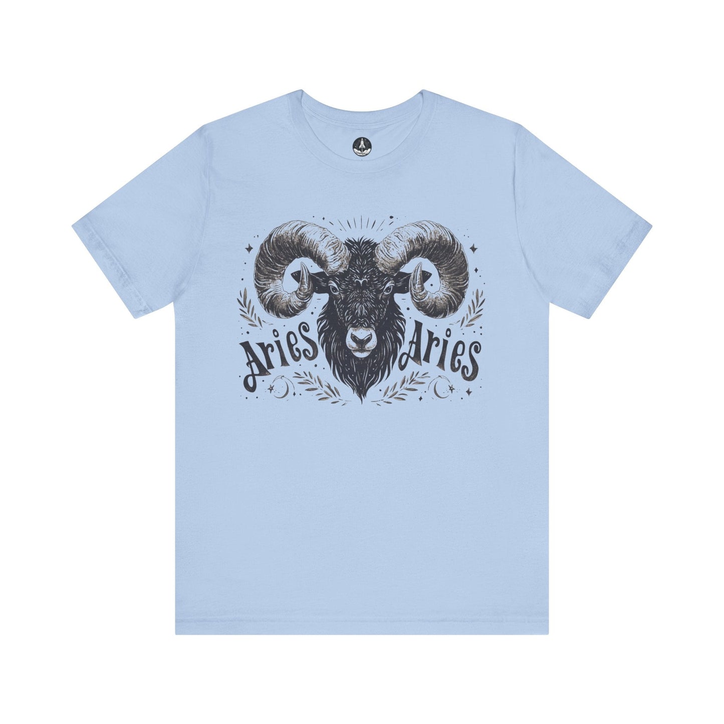 T-Shirt Baby Blue / S Aries Astrology Unisex TShirt: An Ode to the Maverick