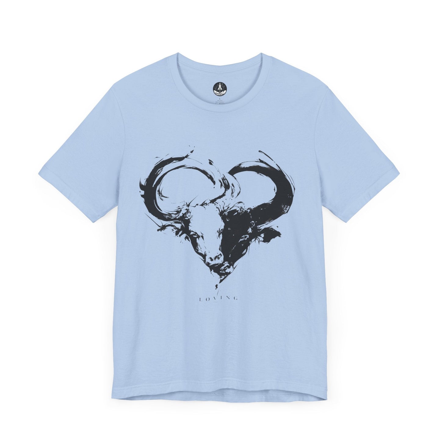 T-Shirt Baby Blue / S Heartfelt Taurus: Love Embodied T-Shirt