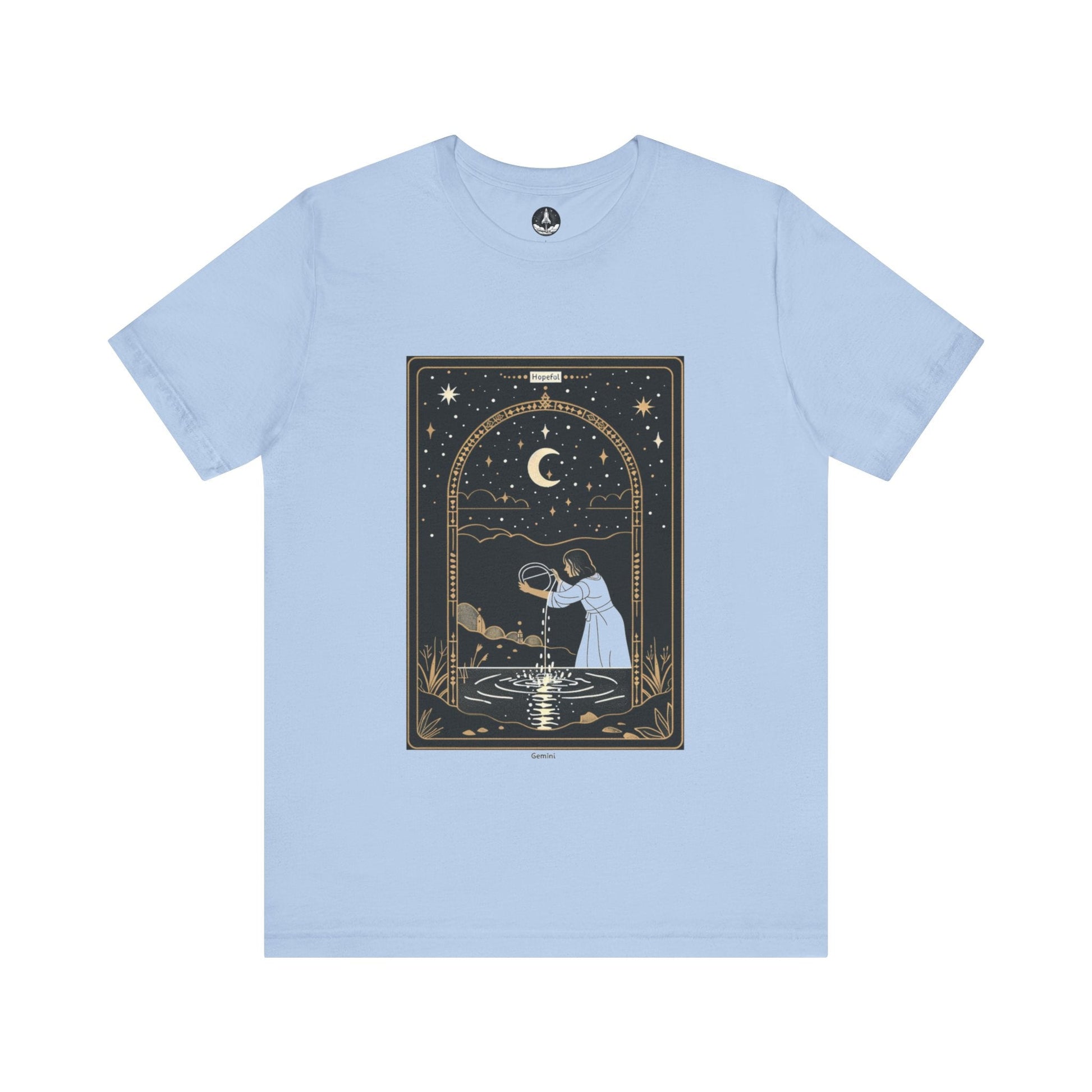 T-Shirt Baby Blue / S Hopeful Gemini TShirt
