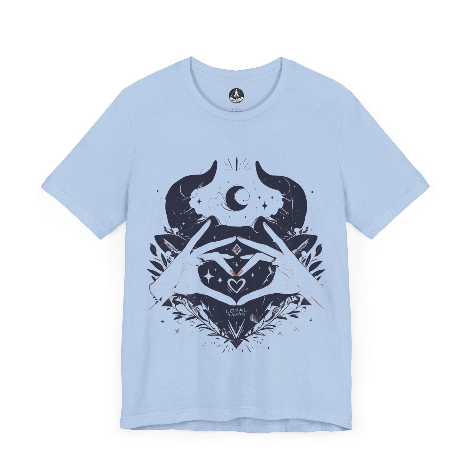 T-Shirt Baby Blue / S Loyal Taurus: Companion Astrology T-Shirt