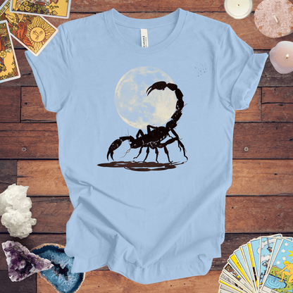 T-Shirt Baby Blue / S Scorpio Midnight Sting T-Shirt