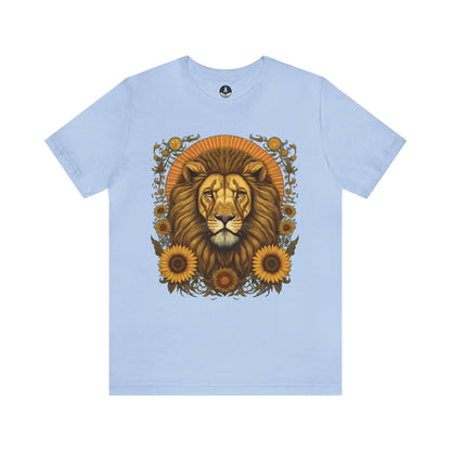 T-Shirt Baby Blue / S The Sun Leo T-Shirt