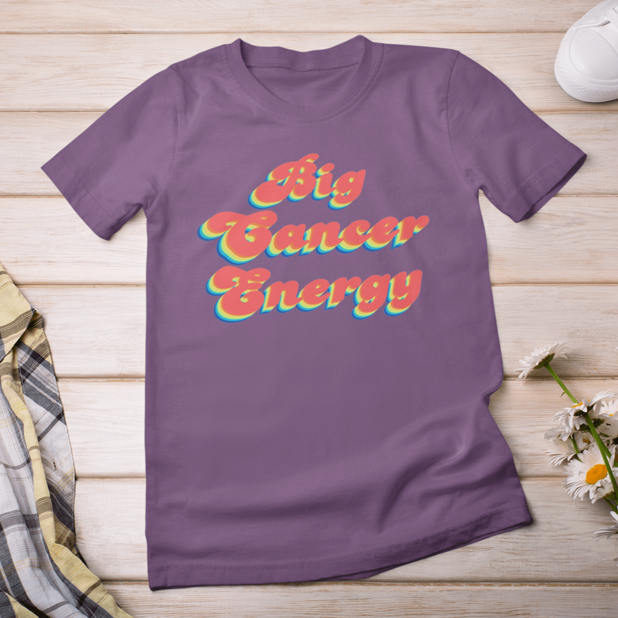 T-Shirt Big Cancer Energy TShirt