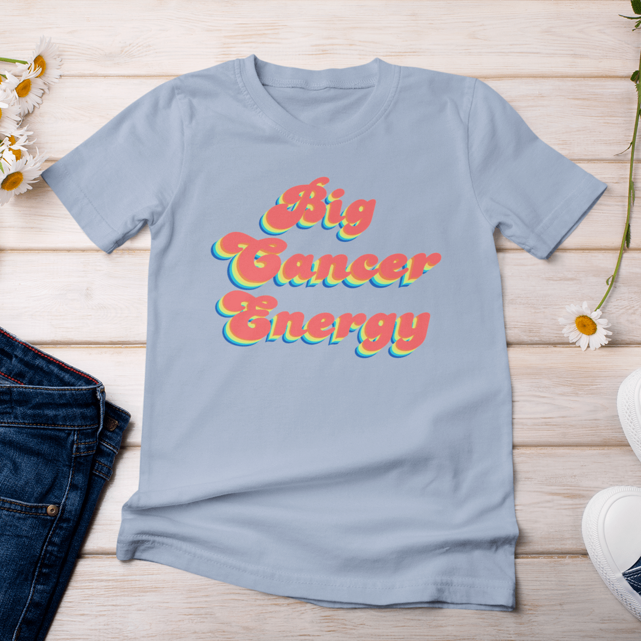 T-Shirt Big Cancer Energy TShirt