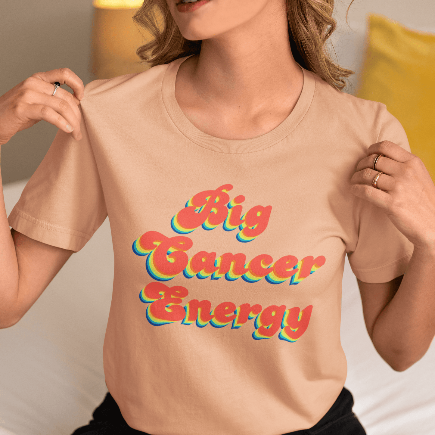 T-Shirt Big Cancer Energy TShirt