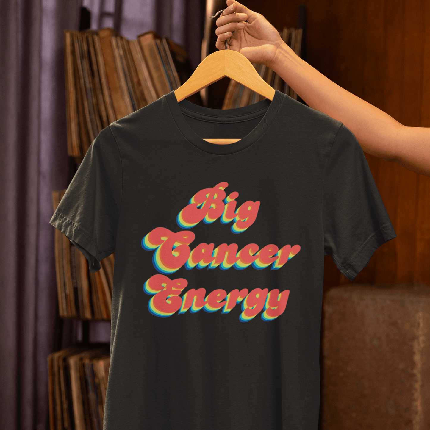 T-Shirt Big Cancer Energy TShirt