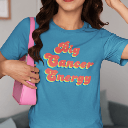 T-Shirt Big Cancer Energy TShirt