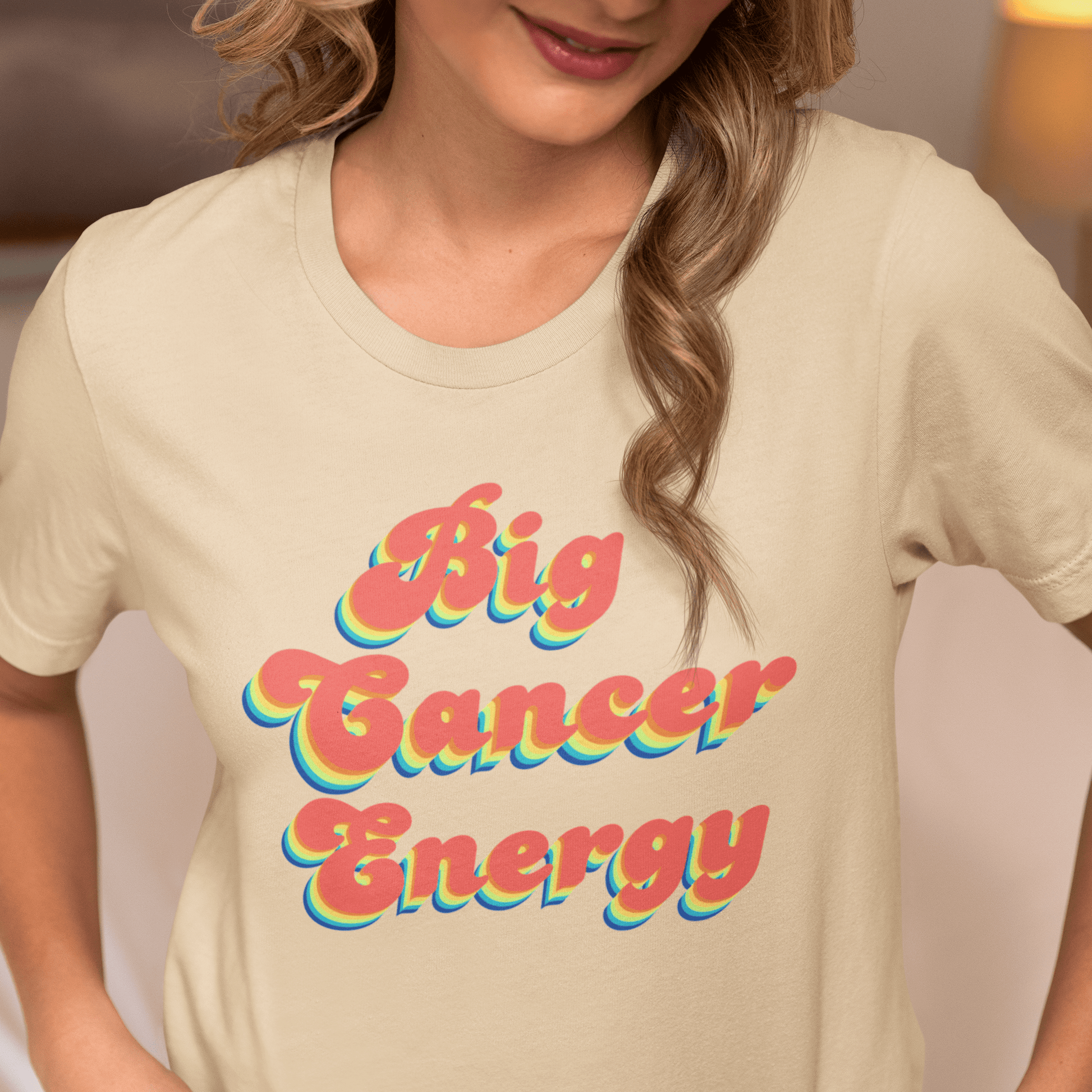 T-Shirt Big Cancer Energy TShirt