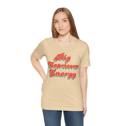 T-Shirt Big Capricorn Energy T-Shirt