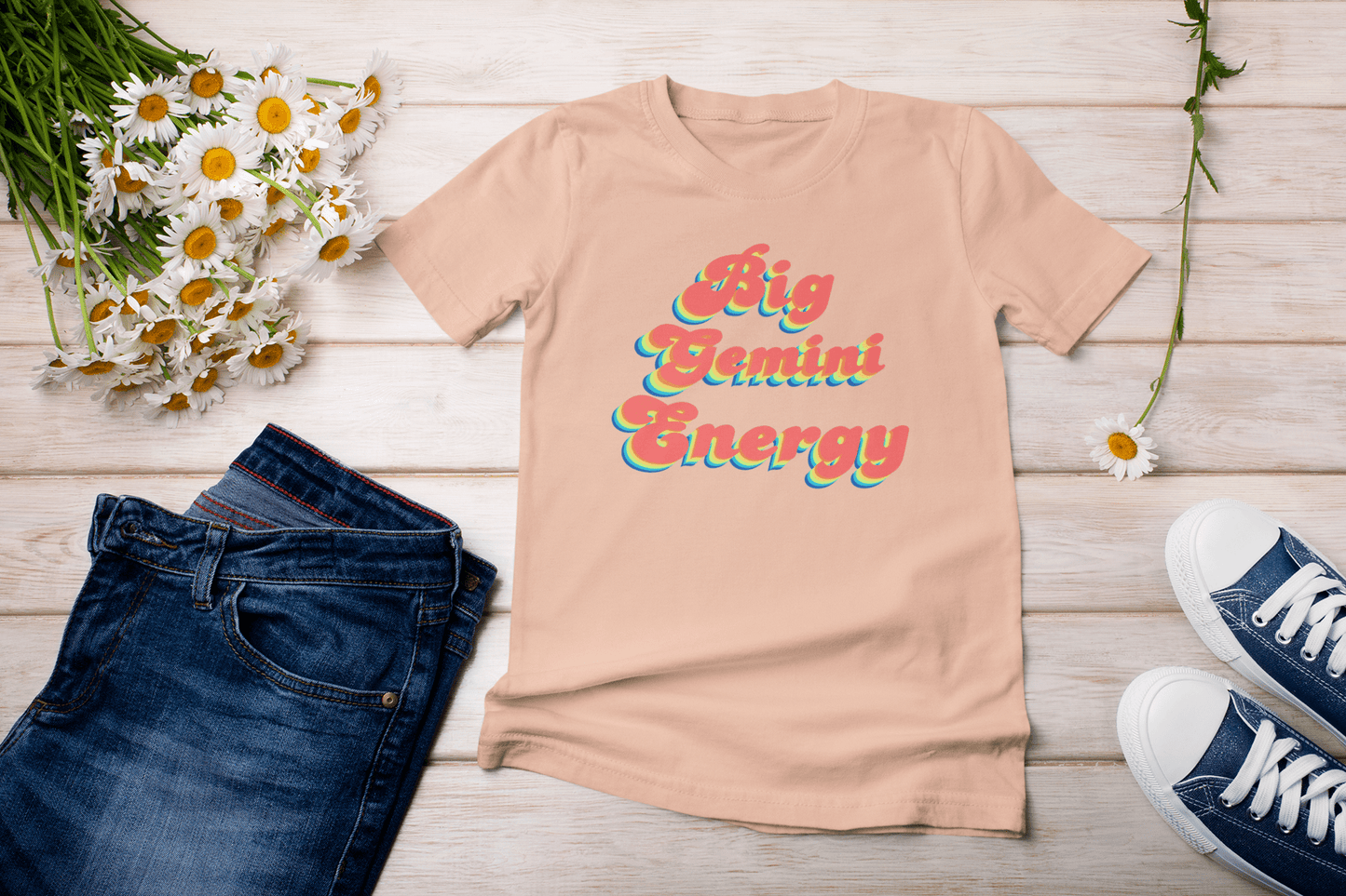 T-Shirt Big Gemini Energy TShirt