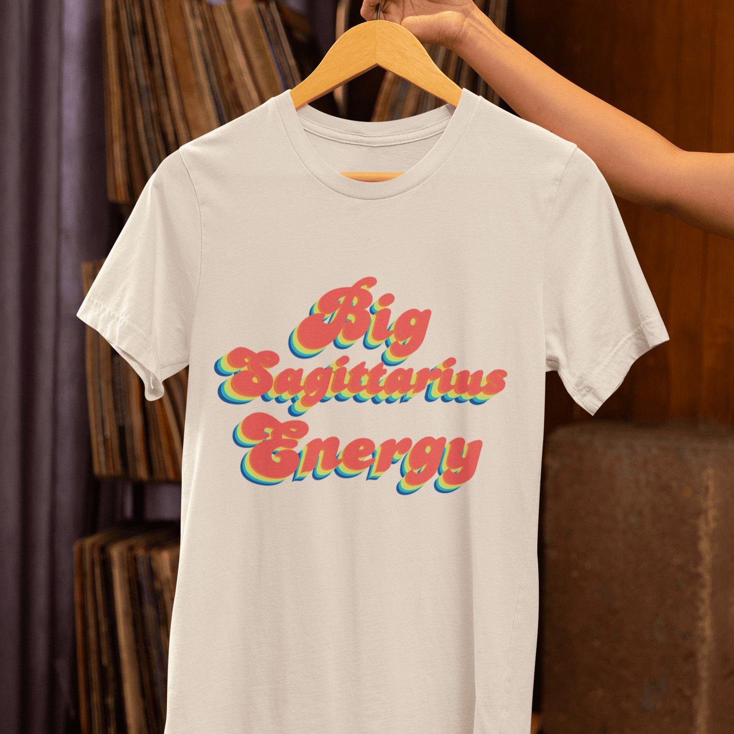 T-Shirt Big Sagittarius Energy TShirt