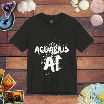 T-Shirt Black Heather / S Aquarius AF T-Shirt