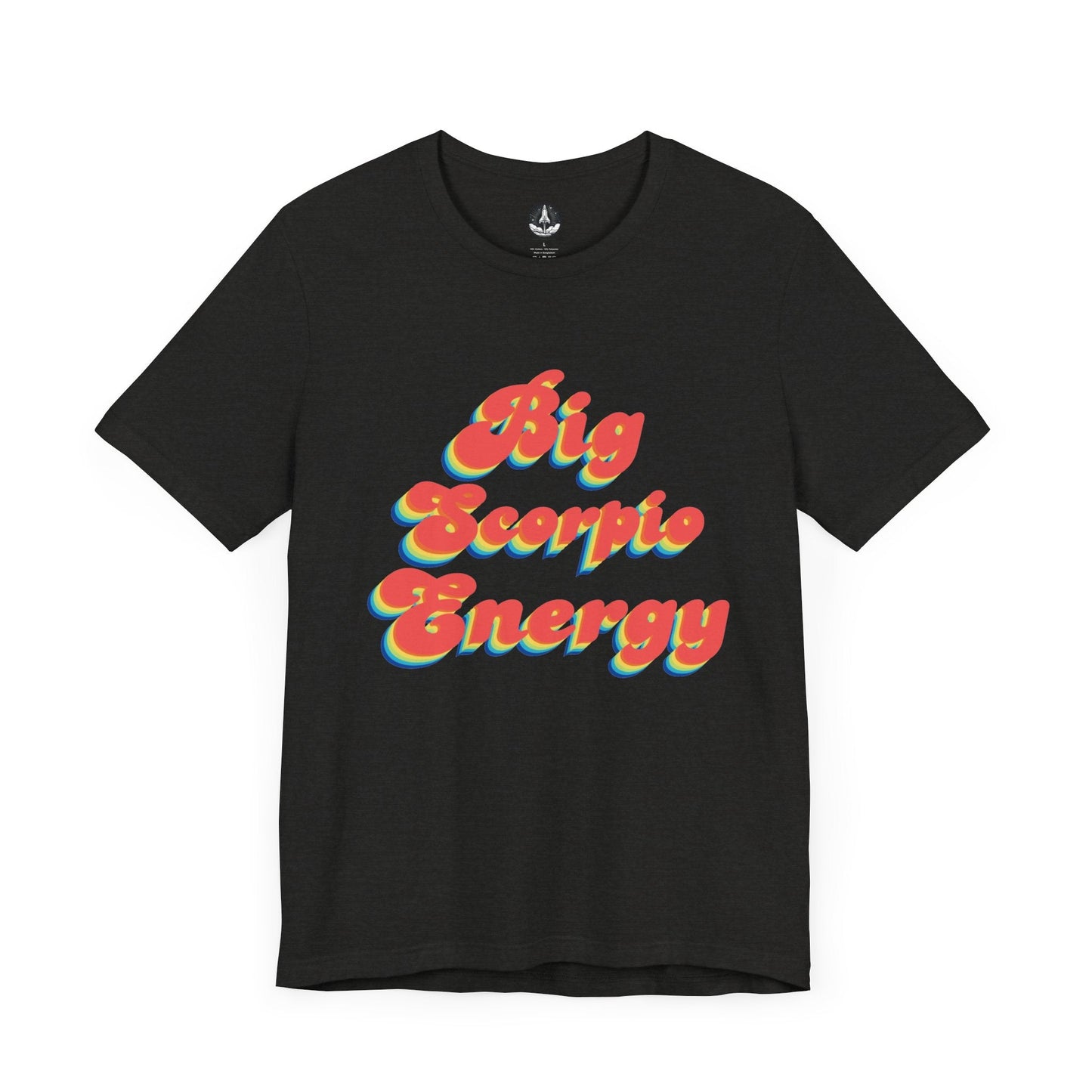 T-Shirt Black Heather / S Big Scorpio Energy T-Shirt