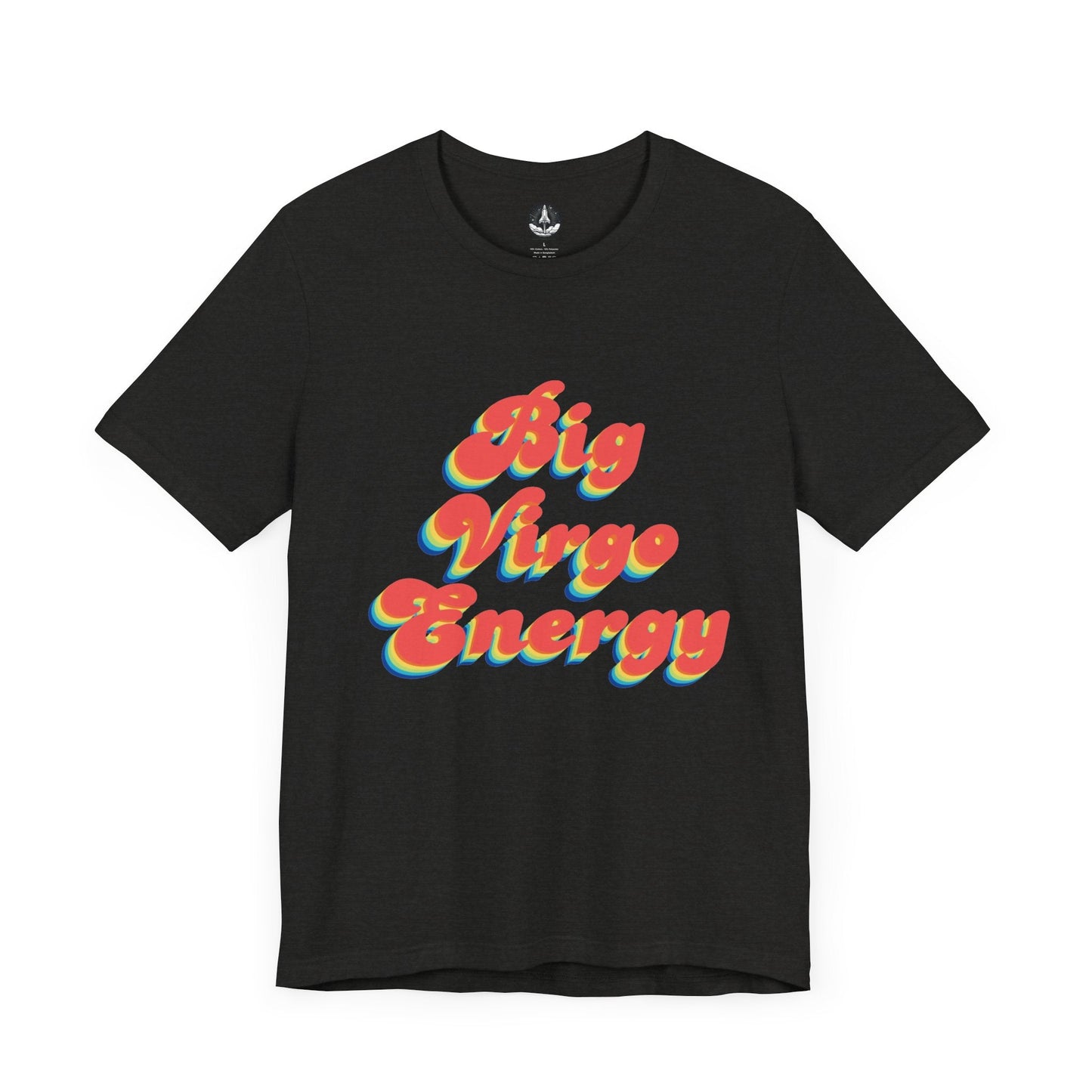 T-Shirt Black Heather / S Big Virgo Energy T-Shirt