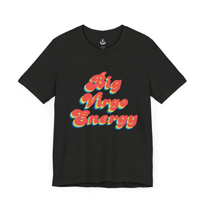 T-Shirt Black Heather / S Big Virgo Energy T-Shirt