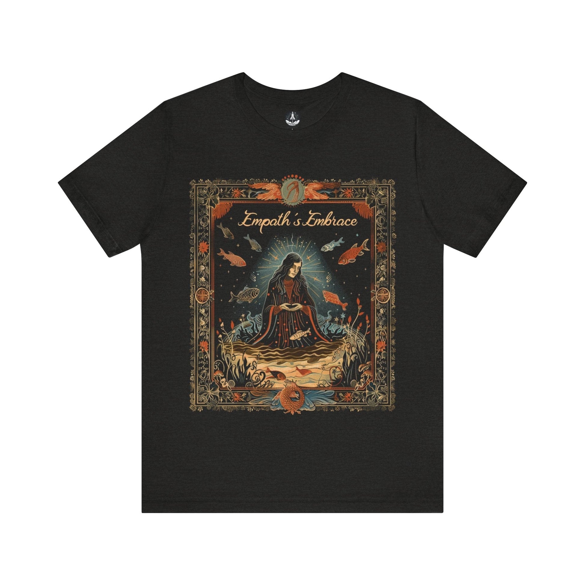 T-Shirt Black Heather / S Empaths Embrace Pisces T-Shirt