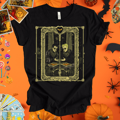 T-Shirt Black Heather / S Gothic Gemini Mastermind T-Shirt - Halloween Limited Edition