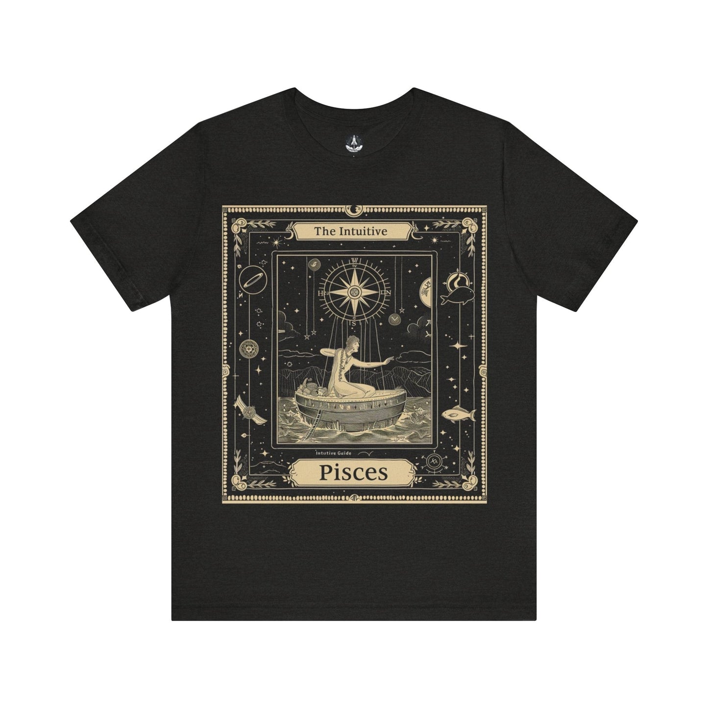 T-Shirt Black Heather / S Intuitive Guide Pisces T-Shirt