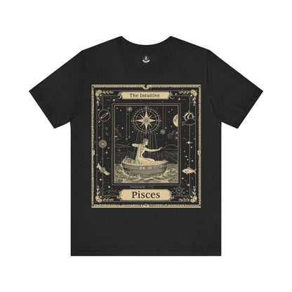 T-Shirt Black Heather / S Intuitive Guide Pisces T-Shirt