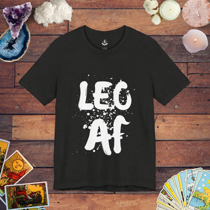 T-Shirt Black Heather / S Leo AF T-Shirt