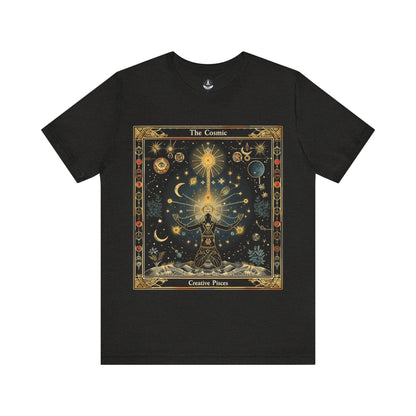 T-Shirt Black Heather / S The Cosmic Creative Pisces T-Shirt