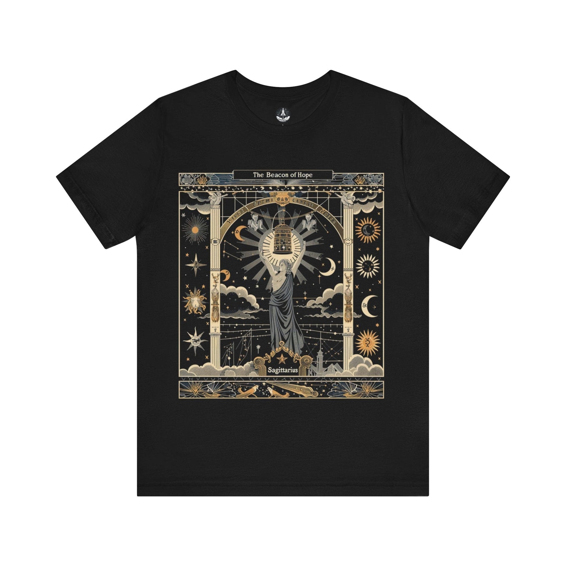 T-Shirt Black / S Beacon of Hope Sagittarius TShirt