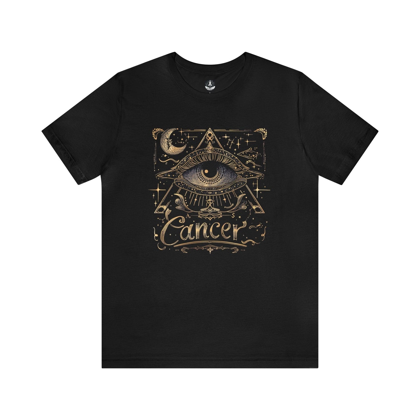 T-Shirt Black / S Cancer All-Seeing Eye T-Shirt: Unlock the Secrets of the Stars