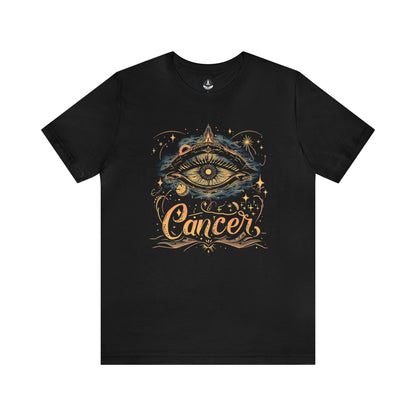 T-Shirt Black / S Cancer Celestial Intuition T-Shirt: Vision in the Stars