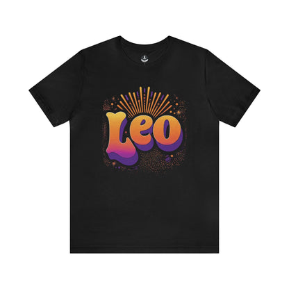 T-Shirt Black / S Groovy 70s Leo T-Shirt
