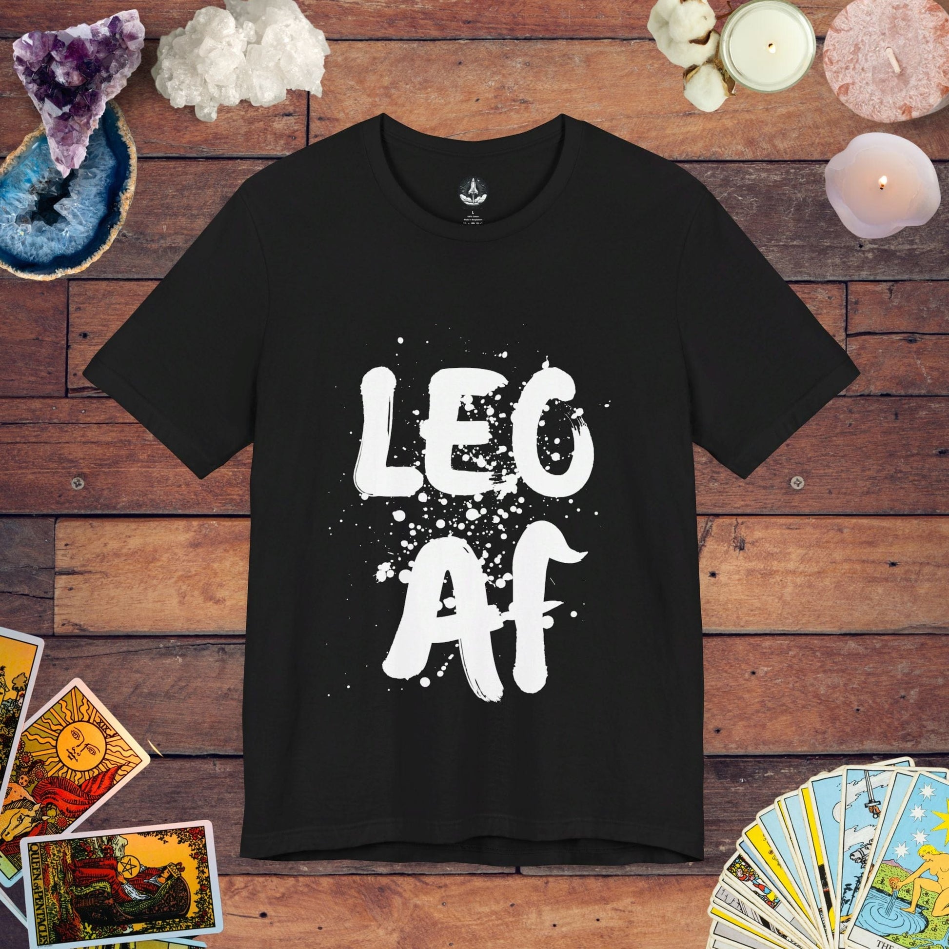 T-Shirt Black / S Leo AF T-Shirt