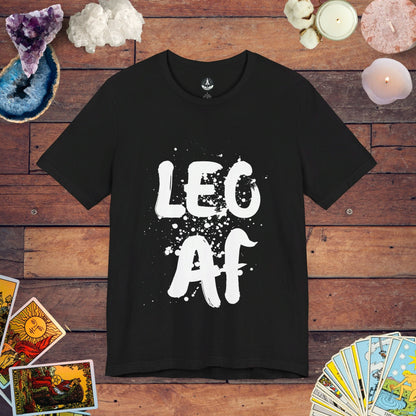 T-Shirt Black / S Leo AF T-Shirt