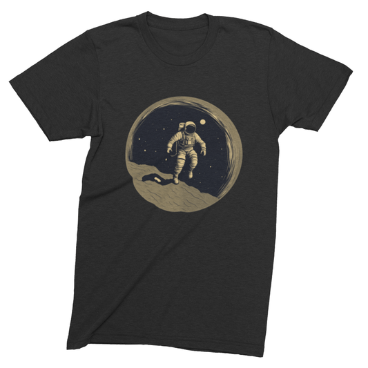 T-Shirt Black / S Lunar Moon Explorer T-Shirt