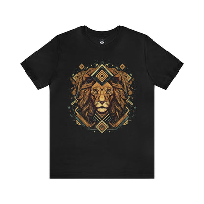 T-Shirt Black / S Neo-traditional Leo T-Shirt