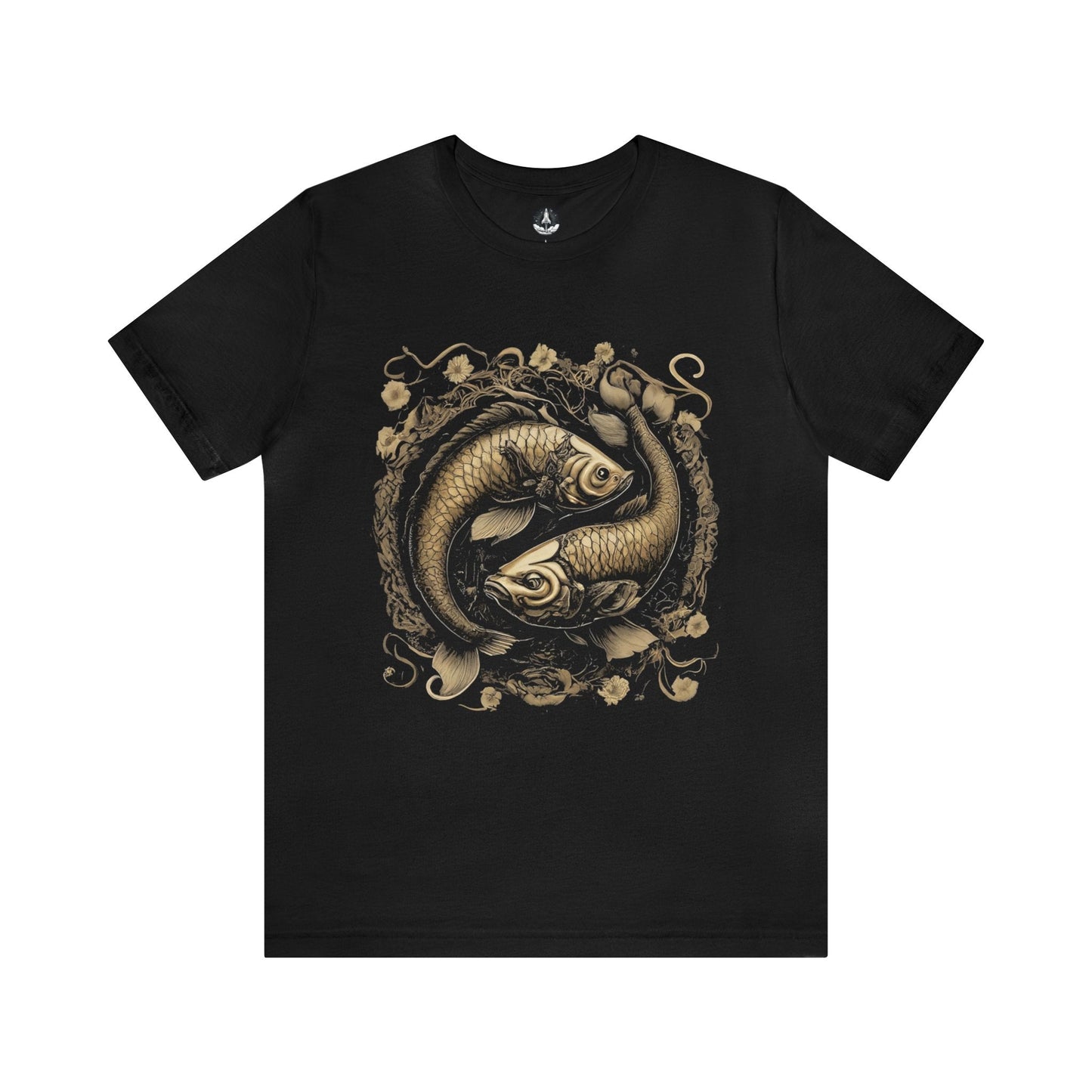 T-Shirt Black / S Samurai Armor Pisces T-Shirt