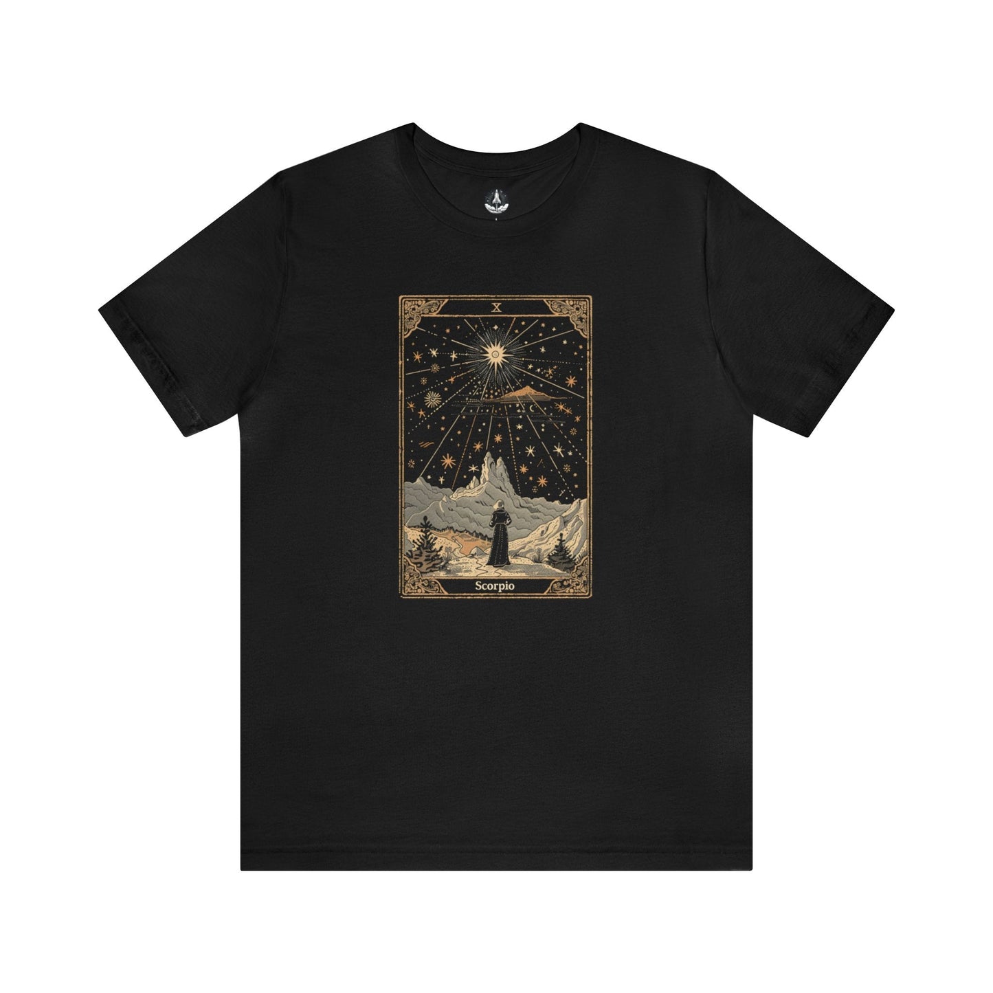 T-Shirt Black / S Scorpio The Ambitious Visionary T-Shirt