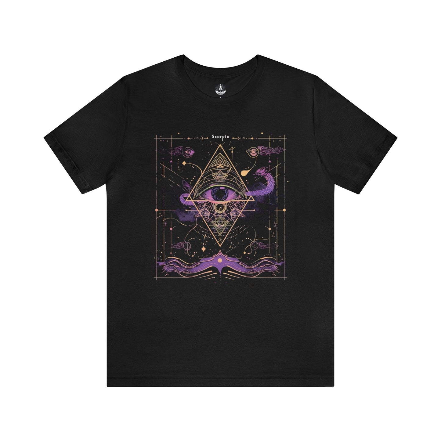 T-Shirt Black / S Scorpio The Intuitive Mystic T-Shirt