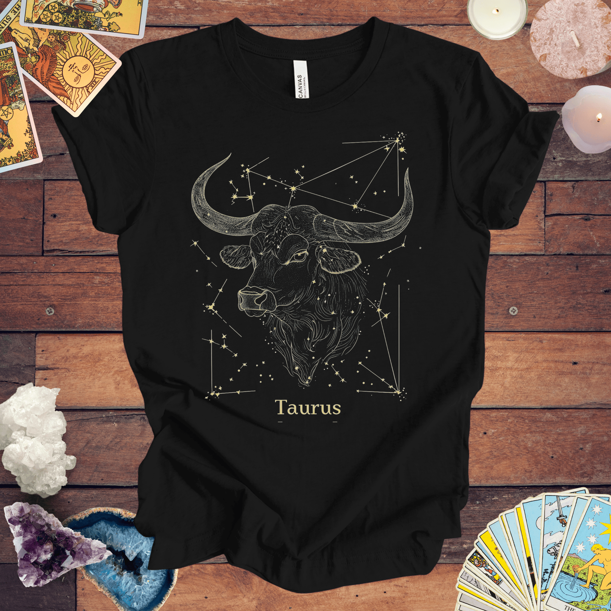 T-Shirt Black / S Taurus Bull's Grace T-Shirt