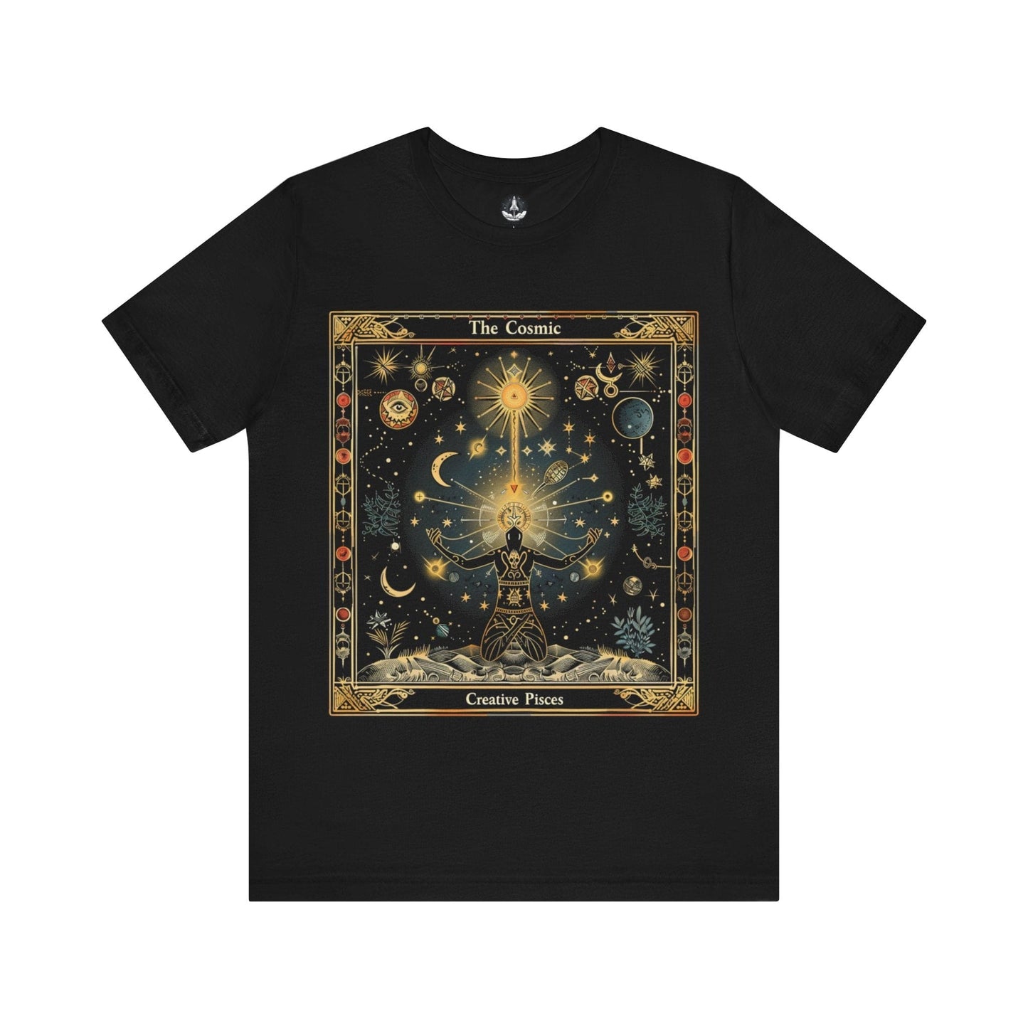 T-Shirt Black / S The Cosmic Creative Pisces T-Shirt