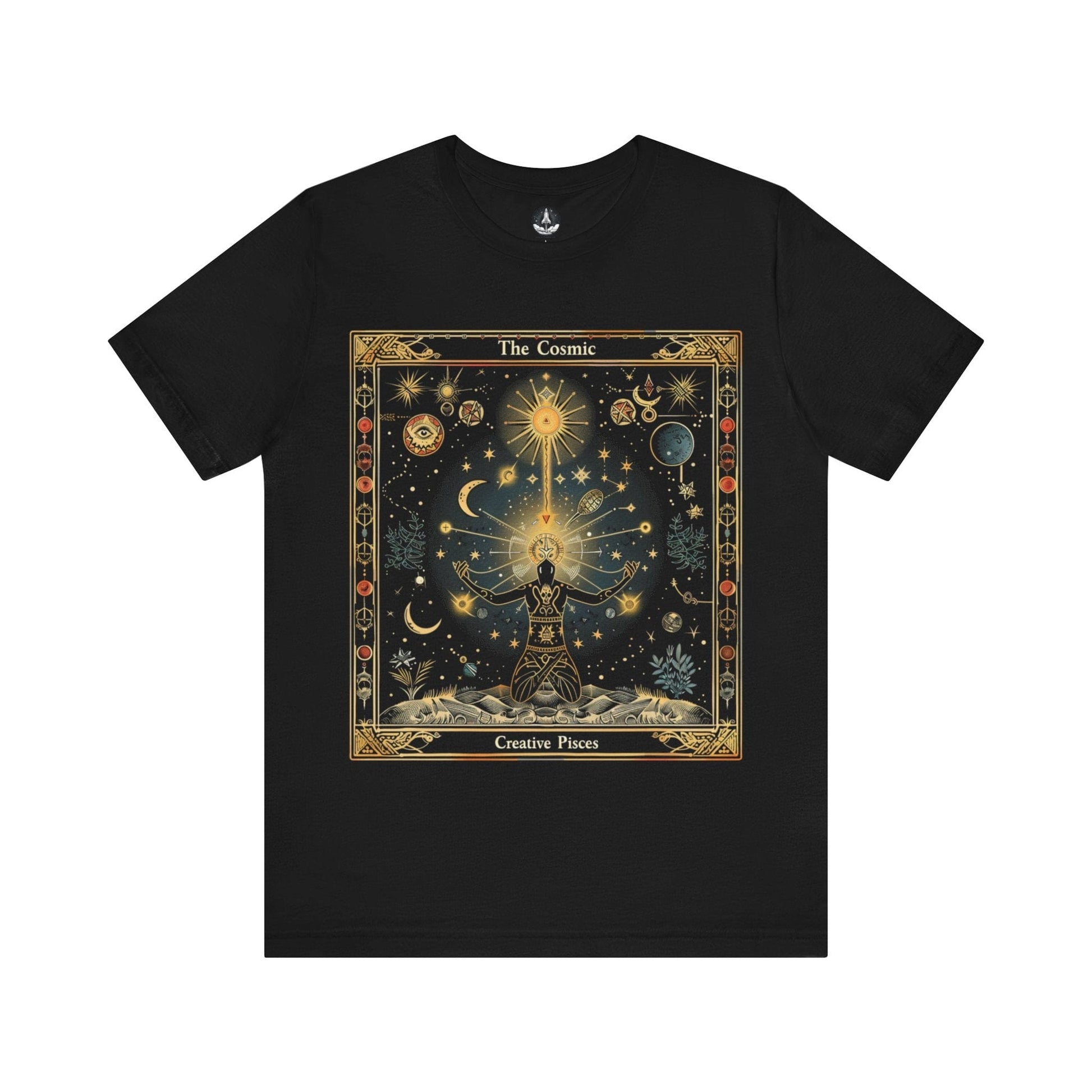 T-Shirt Black / S The Cosmic Creative Pisces T-Shirt