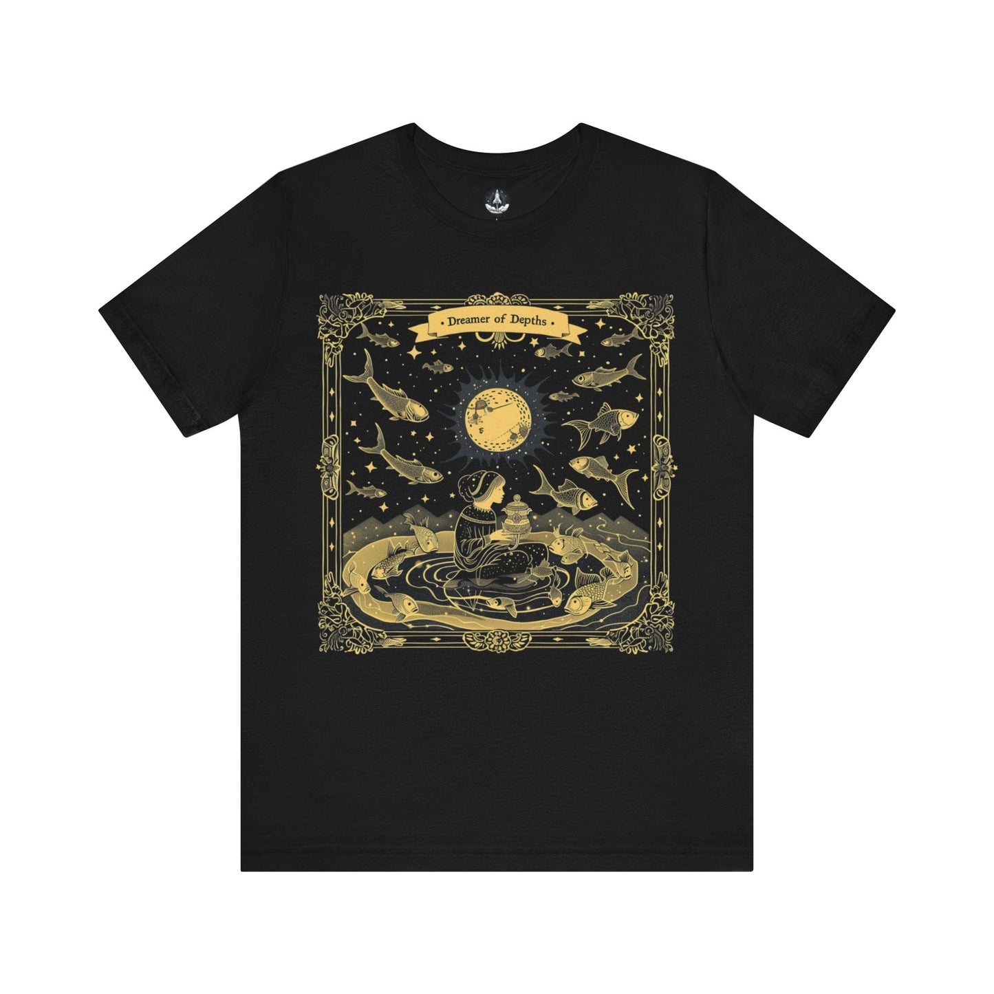 T-Shirt Black / S The Dreamer of the Depths Pisces T-Shirt