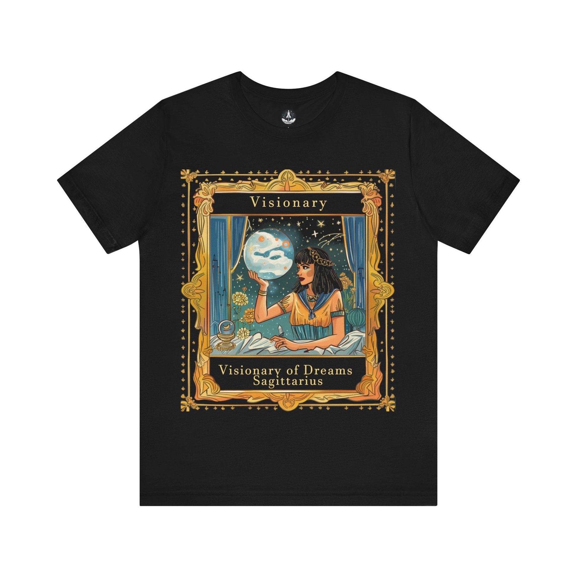 T-Shirt Black / S Visionary of Dreams Sagittarius TShirt