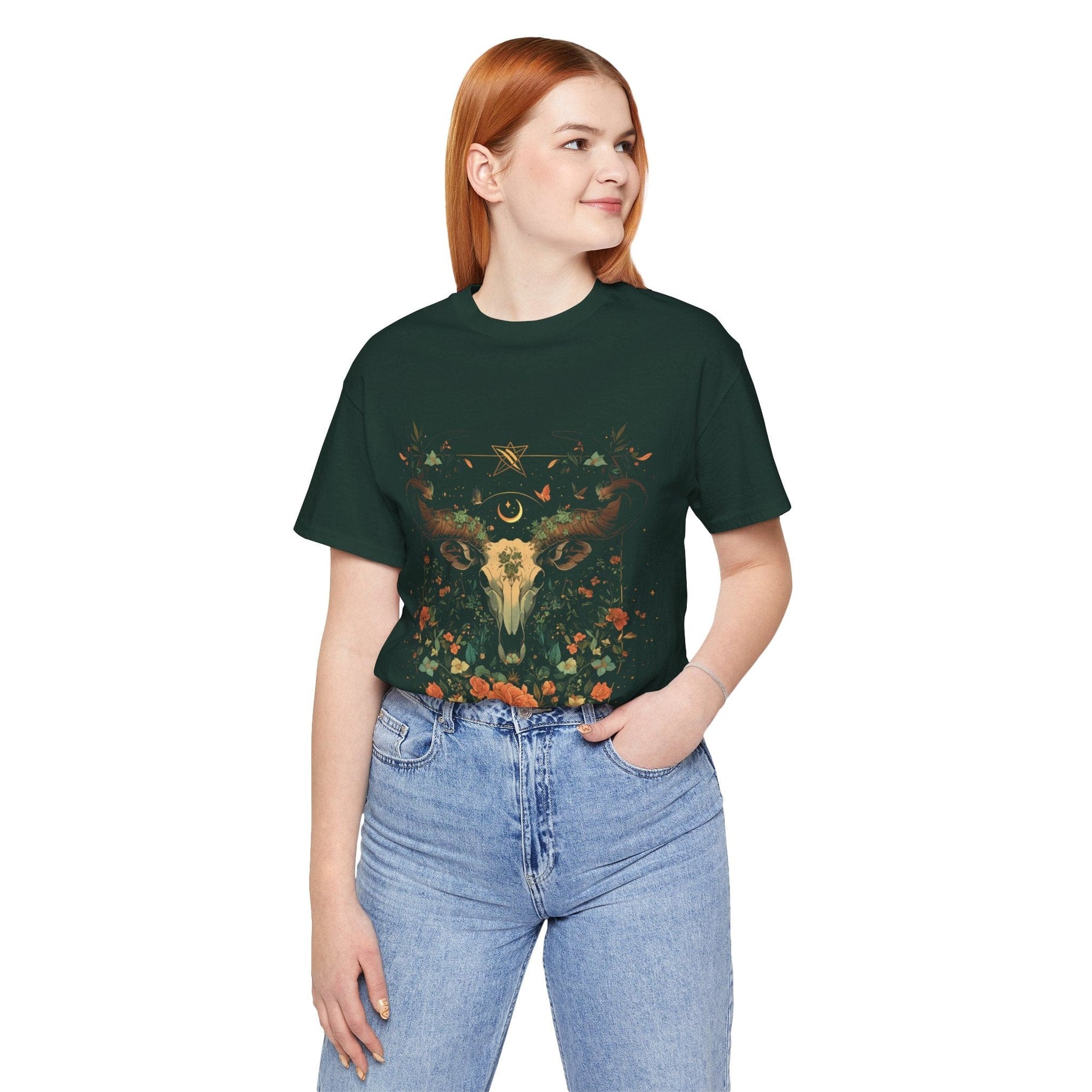 T-Shirt Blossoming Taurus: The Astrological Garden T-Shirt